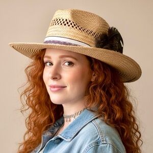 NWOT Hard Woven Lanning Belleville Cowboy Hat